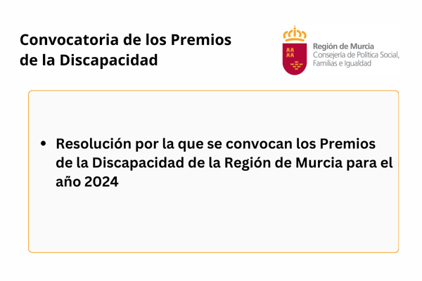 Premios de la Discapacidad de la Región de Murcia